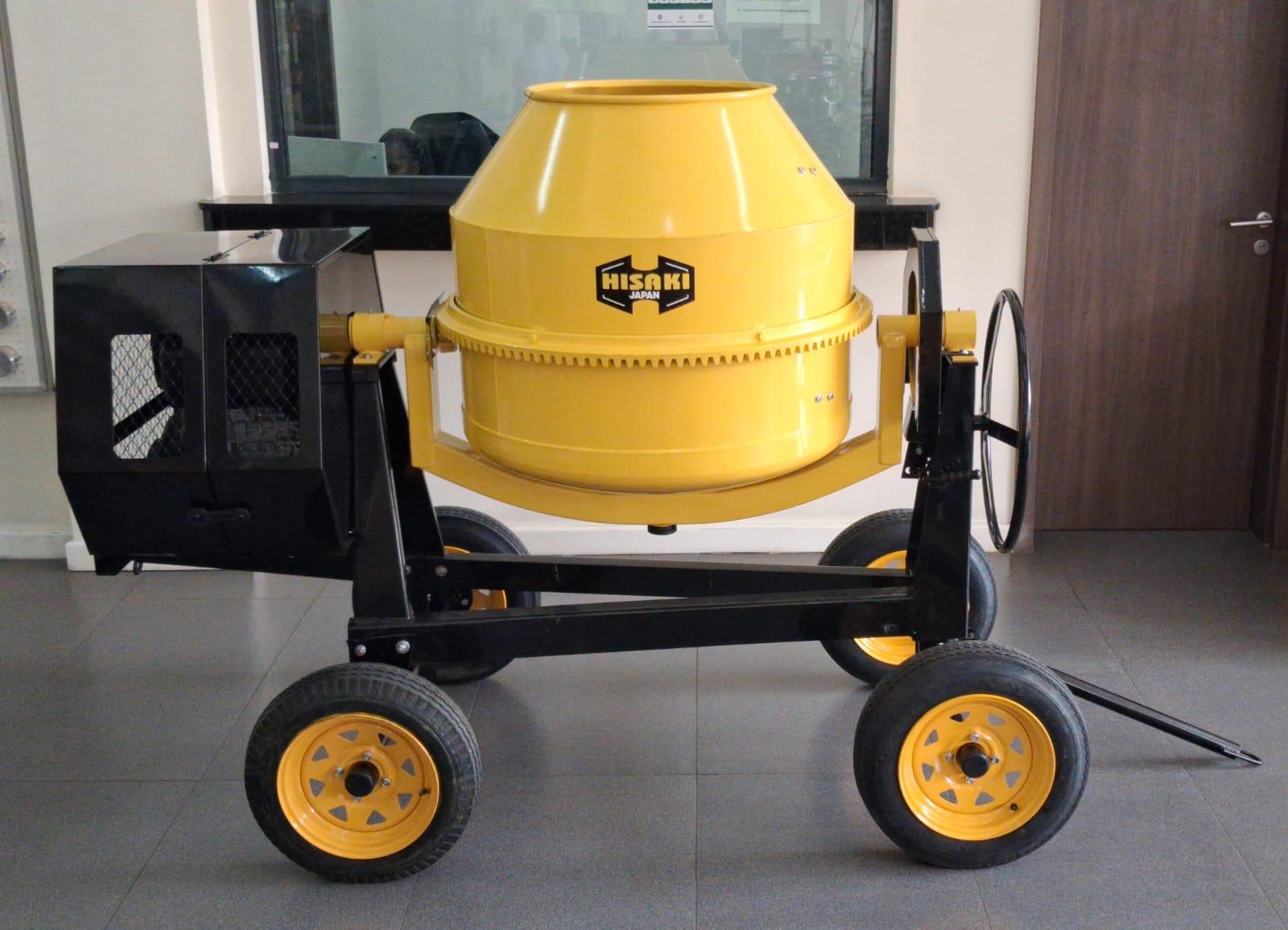 Pejam Tools p007 Hisaki Japan Diesel Concrete Mixer 500 Liters 10hp Engine - Image 1