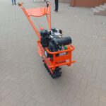 Mini Automatic Walking Tractor Tiller Cultivator Gasoline 4-Stoke Engine weeder